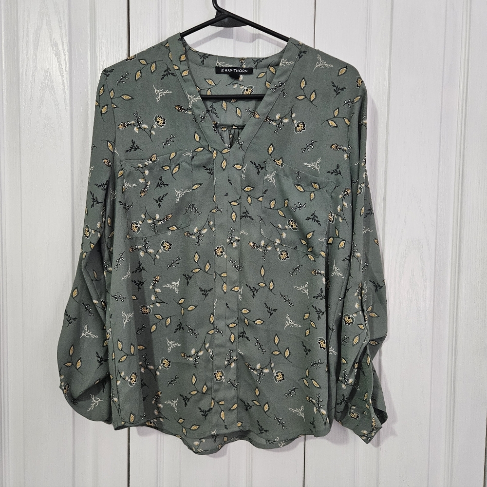 41 Hawthorne 3/4 Sleeve Top